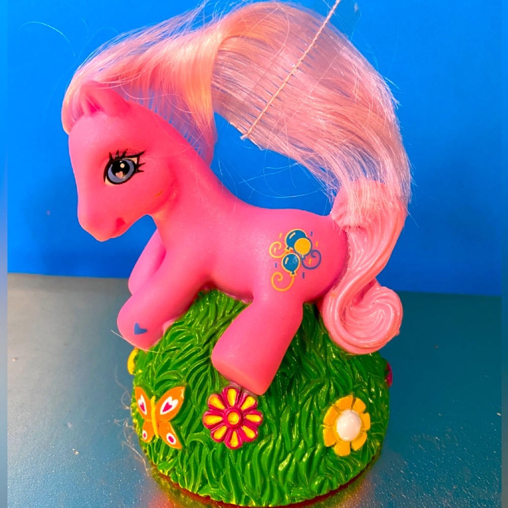 MY LITTLE PONY G3 VINTAGE 2003 PINKIE PIE BUBBLE BATH TOPPER